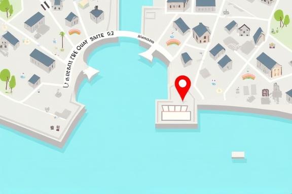 A detailed map showing the location of Oceanic Plumb at 7 The Quay, Waterford, Ireland.
